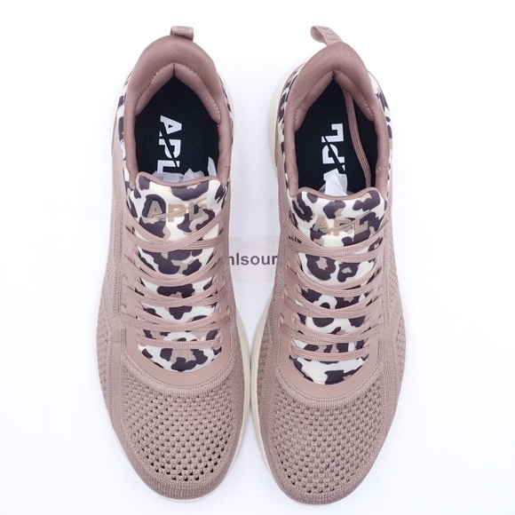 NEW APL: Athletic Propulsion Labs Techloom Tracer Running Shoe Leopard - Picture 3 of 9